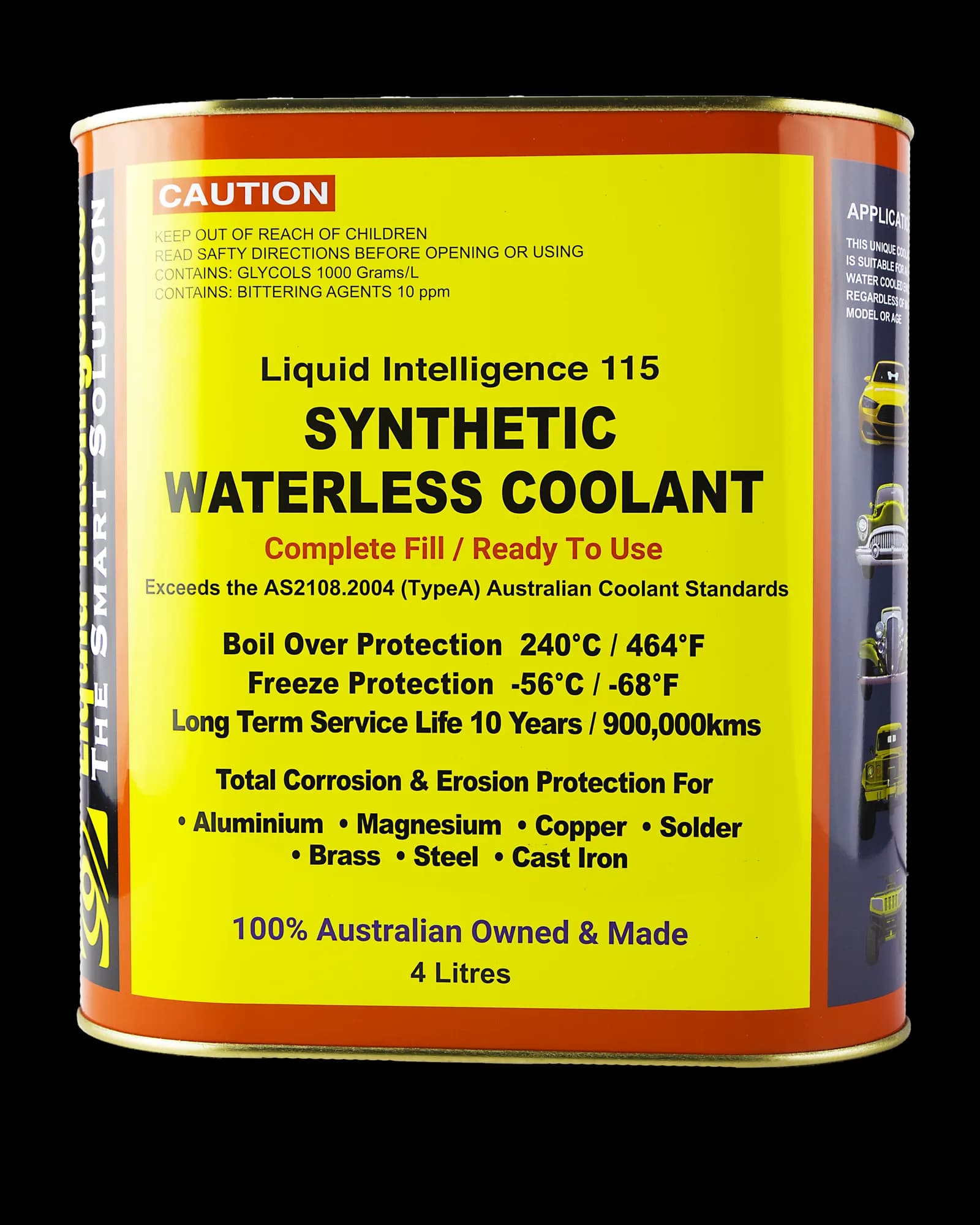 Liquid Intelligence 115 Super Waterless Coolant, From 4L